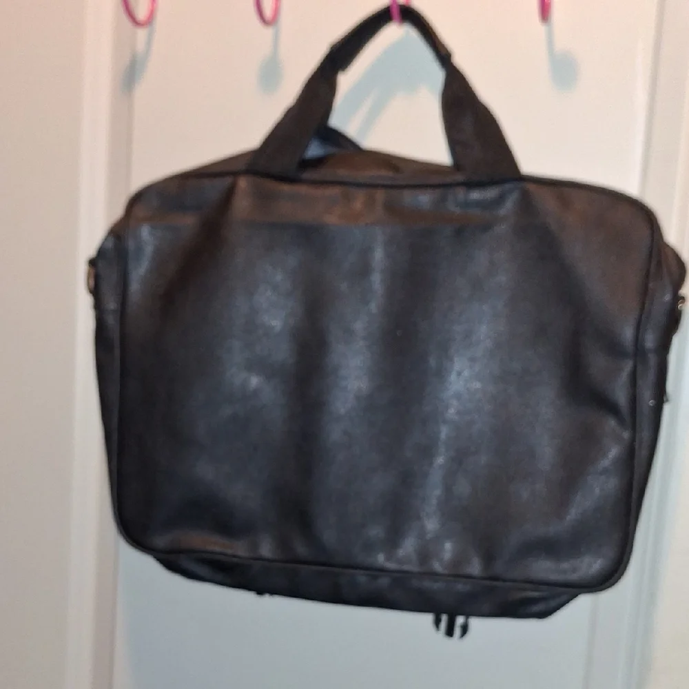 Black Professional Leather Briefcase